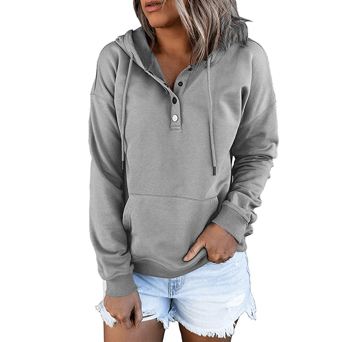 Miss | Hoodie Dames Casual Relaxed Fit Veelzijdig - Sweatstof - Miss Madera MIS-17CE4K