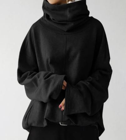 Miss | Hoodie Dames Coltrui Lange Mouw met Zakken - Miss Madera MIS-7IKXYW