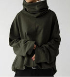 Miss | Hoodie Dames Coltrui Lange Mouw met Zakken - Miss Madera MIS-E3HLSZ