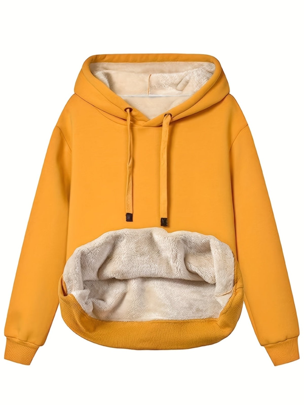 Miss | Hoodie Dames Fleece Capuchon Oversized Warm - Fleece - Miss Madera MIS-NPMQEC