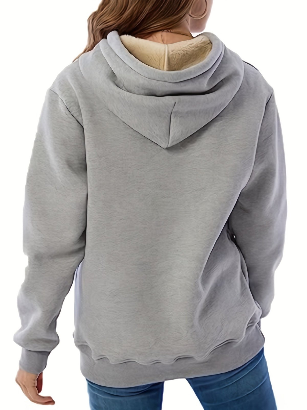 Miss | Hoodie Dames Fleece Capuchon Oversized Warm - Fleece - Miss Madera MIS-J2Z143