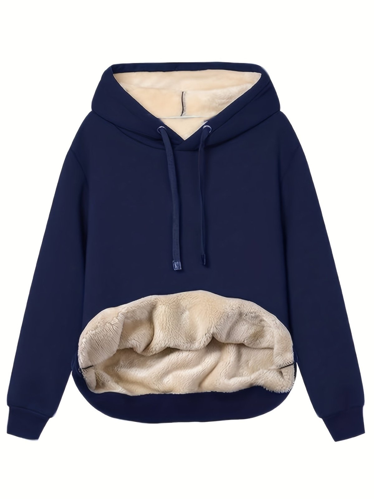 Miss | Hoodie Dames Fleece Capuchon Oversized Warm - Fleece - Miss Madera MIS-0JNYMP