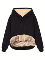 Miss | Hoodie Dames Fleece Capuchon Oversized Warm - Fleece - Miss Madera MIS-J2Z143