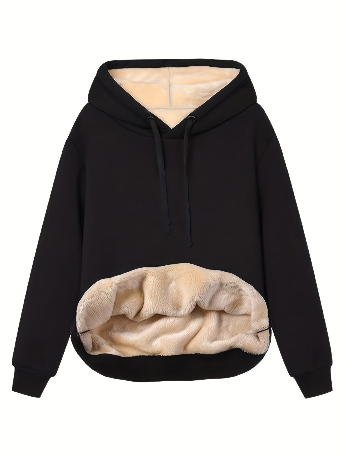 Miss | Hoodie Dames Fleece Capuchon Oversized Warm - Fleece - Miss Madera MIS-J2Z143