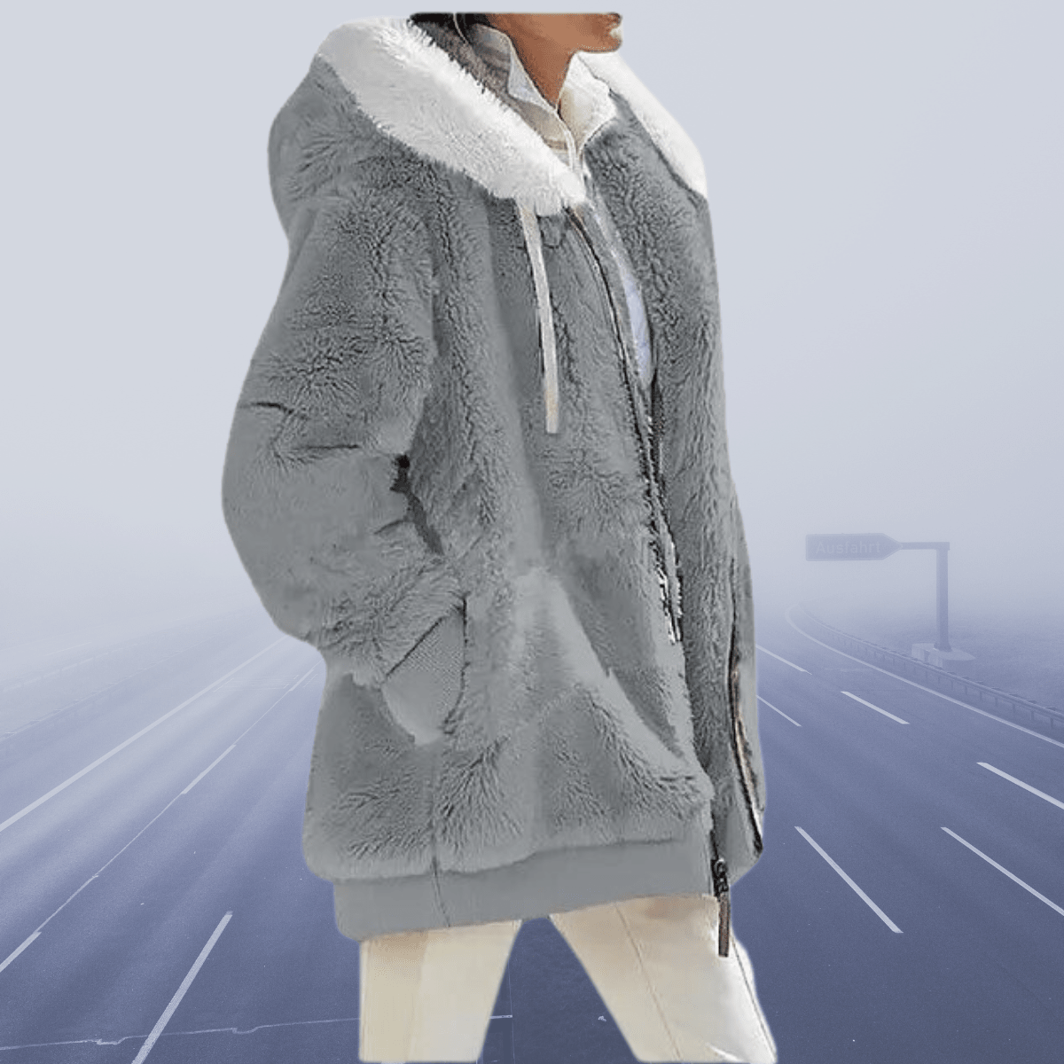 Miss | Hoodie Dames Fleece Casual Veelzijdig - Fleece - Miss Madera MIS-BRDL7F