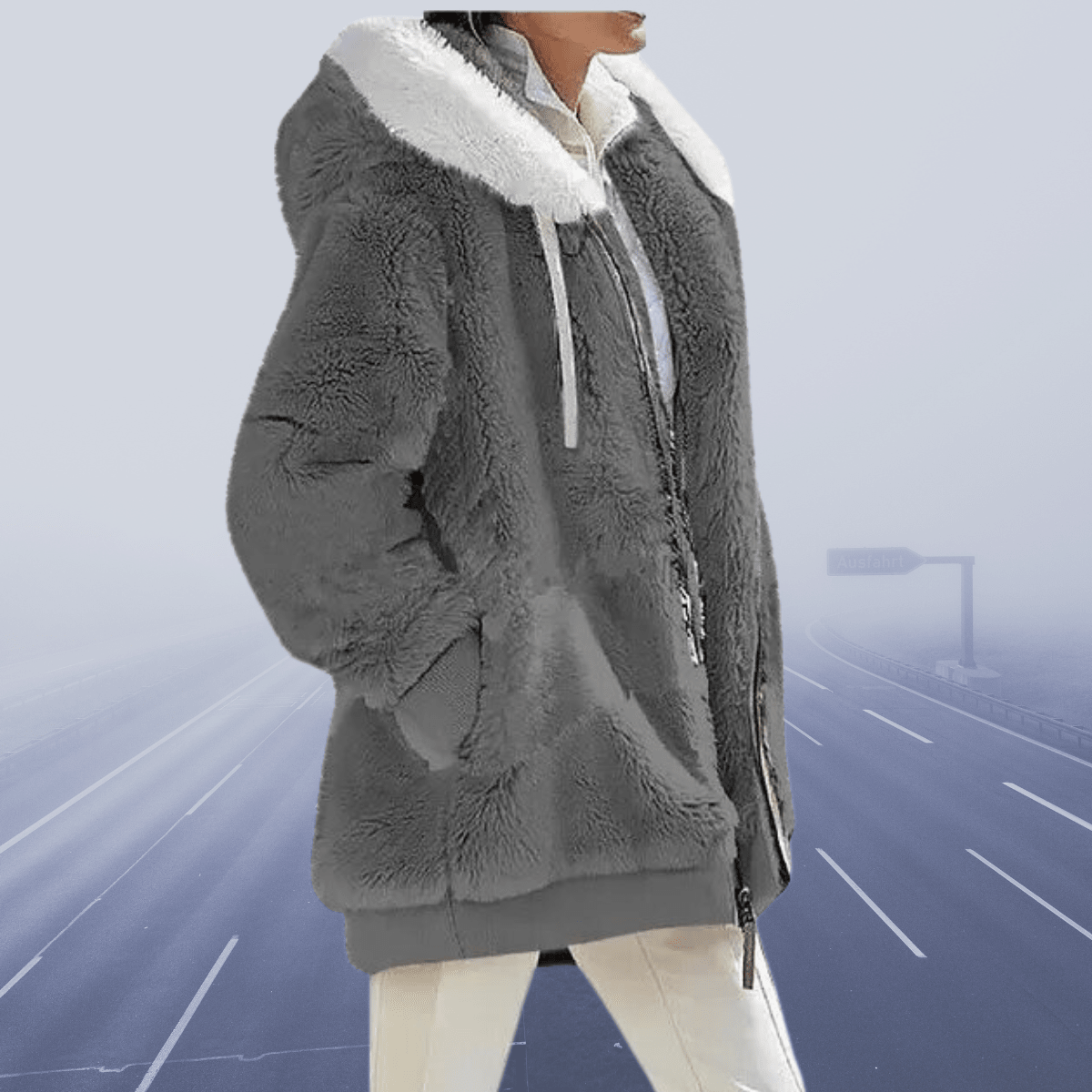 Miss | Hoodie Dames Fleece Casual Veelzijdig - Fleece - Miss Madera MIS-TLWQD5