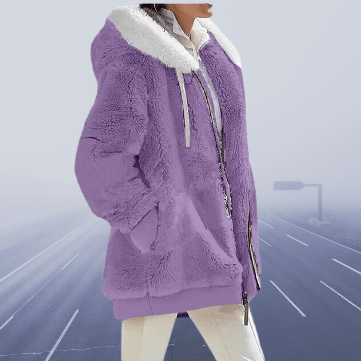 Miss | Hoodie Dames Fleece Casual Veelzijdig - Fleece - Miss Madera MIS-PB71QB