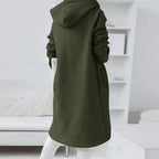 Miss | Hoodie Dames Lang Ritssluiting Oversized Herfst - Miss Madera MIS-JKC2IA