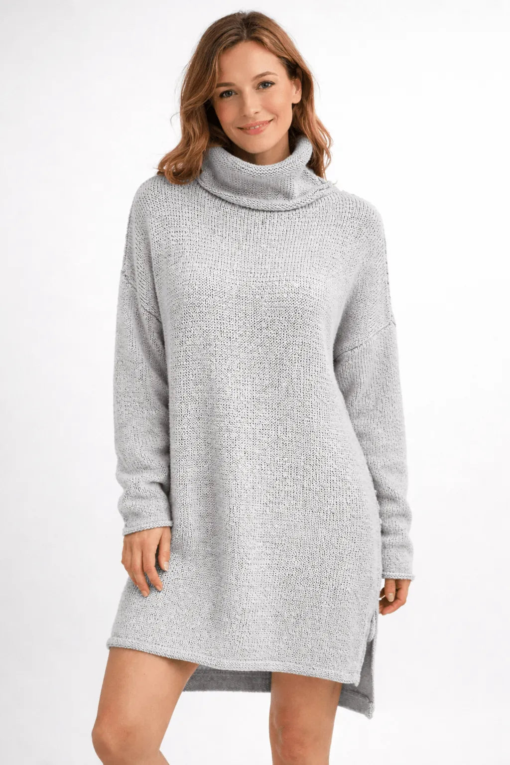Miss | Hoodie Dames Lange Lijn Losse Pasvorm Hoge Hals - Polyester - Miss Madera MIS-6HMRY2