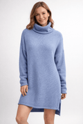 Miss | Hoodie Dames Lange Lijn Losse Pasvorm Hoge Hals - Polyester - Miss Madera MIS-QCD8XO