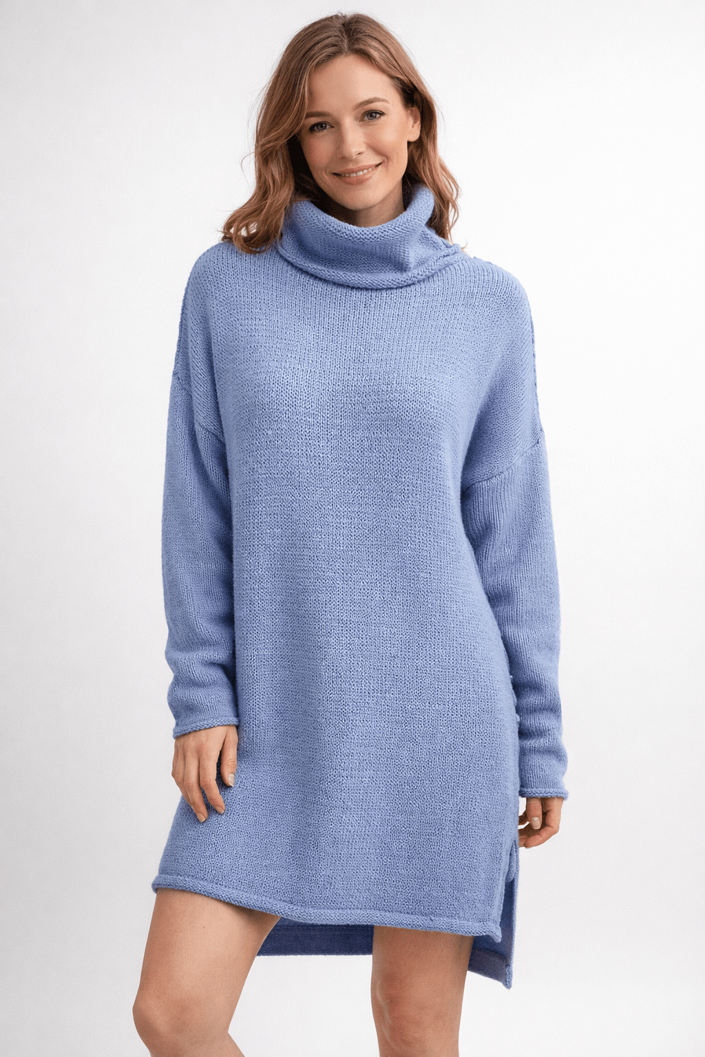 Miss | Hoodie Dames Lange Lijn Losse Pasvorm Hoge Hals - Polyester - Miss Madera MIS-QCD8XO