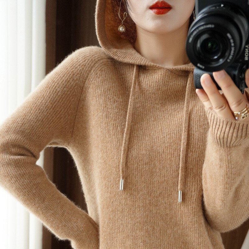 Miss | Hoodie Dames Losse Pasvorm Capuchon Lange Mouw - Miss Madera MIS-5Z4QCS