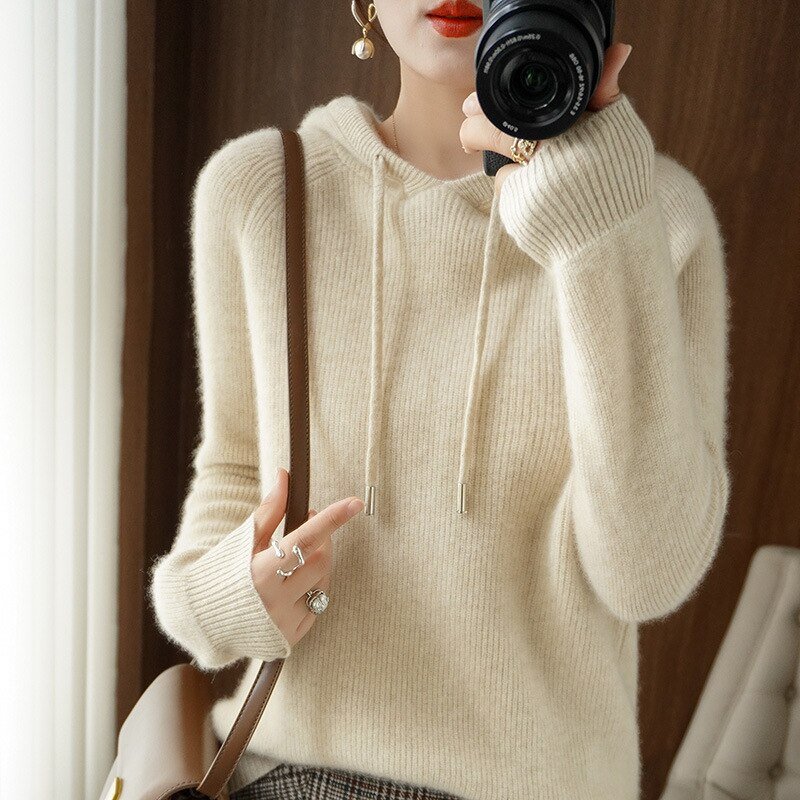 Miss | Hoodie Dames Losse Pasvorm Capuchon Lange Mouw - Miss Madera MIS-J6R4IA