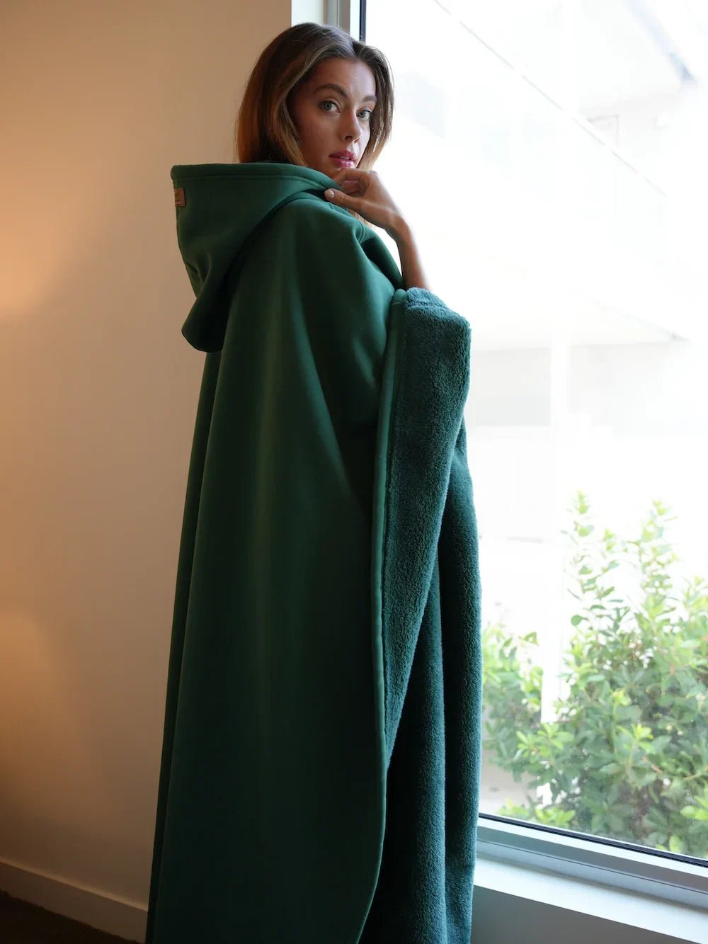 Miss | Hoodie Dames Oversized Blanket Zachte Voering - Miss Madera MIS-B53VZJ