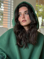 Miss | Hoodie Dames Oversized Blanket Zachte Voering - Miss Madera MIS-B53VZJ