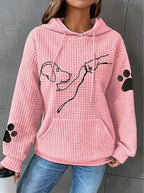 Miss | Hoodie Dames Oversized Capuchon Zakken - Miss Madera MIS-WOO34R