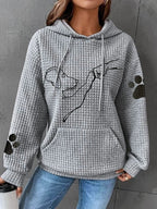 Miss | Hoodie Dames Oversized Capuchon Zakken - Miss Madera MIS-48EQP5