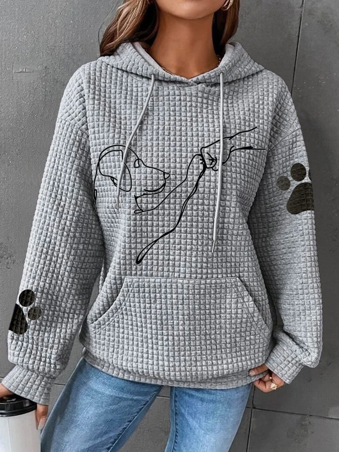 Miss | Hoodie Dames Oversized Capuchon Zakken - Miss Madera MIS-48EQP5