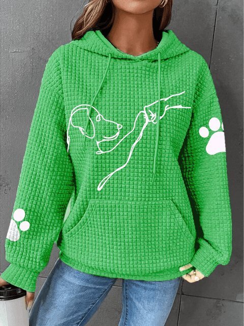 Miss | Hoodie Dames Oversized Capuchon Zakken - Miss Madera MIS-PPDSEA