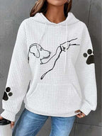 Miss | Hoodie Dames Oversized Capuchon Zakken - Miss Madera MIS-MWDBZC
