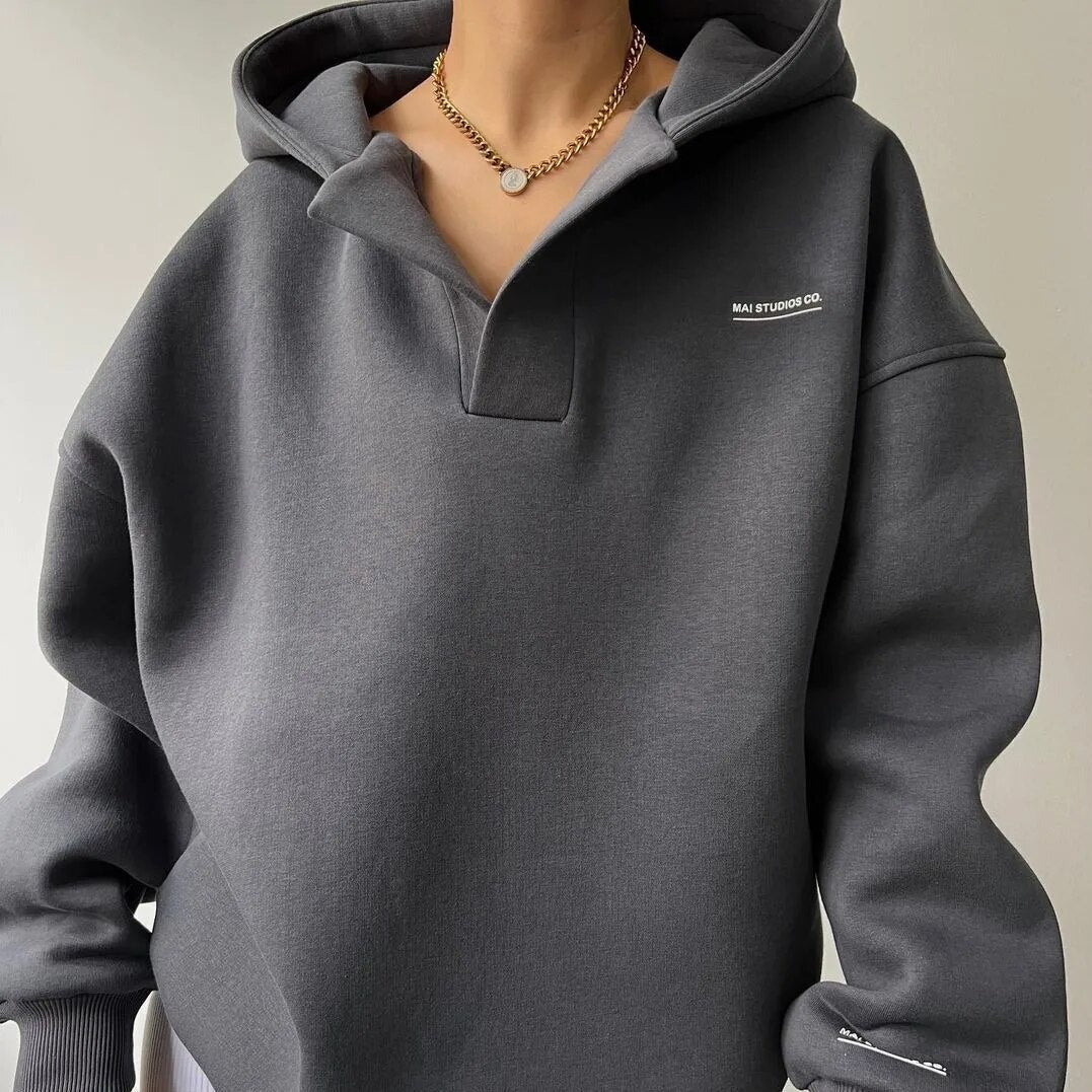 Miss | Hoodie Dames Oversized Casual Capuchon - Sweatstof - Miss Madera MIS-JE5XAP