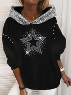 Miss | Hoodie Dames Oversized Halloween Capuchon - Katoen - Miss Madera MIS-0NN7H9