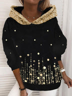 Miss | Hoodie Dames Oversized Halloween Capuchon - Katoen - Miss Madera MIS-H710NZ