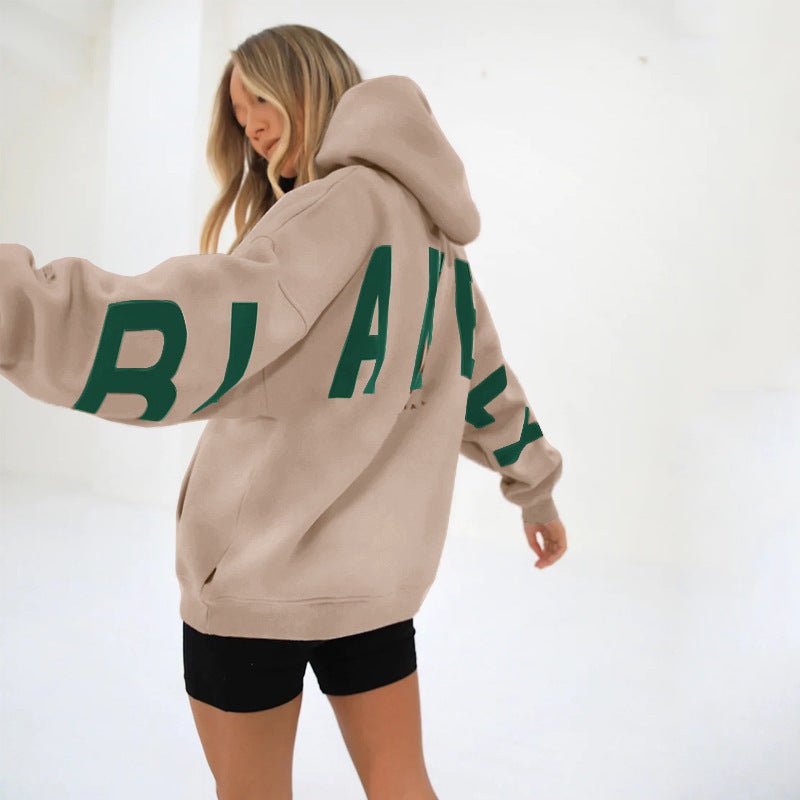 Miss | Hoodie Dames Oversized - Katoenmix - Miss Madera