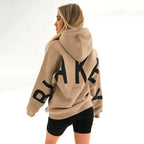 Miss | Hoodie Dames Oversized - Katoenmix - Miss Madera