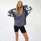 Miss | Hoodie Dames Oversized - Katoenmix - Miss Madera