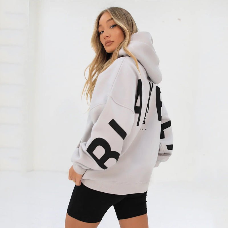 Miss | Hoodie Dames Oversized - Katoenmix - Miss Madera