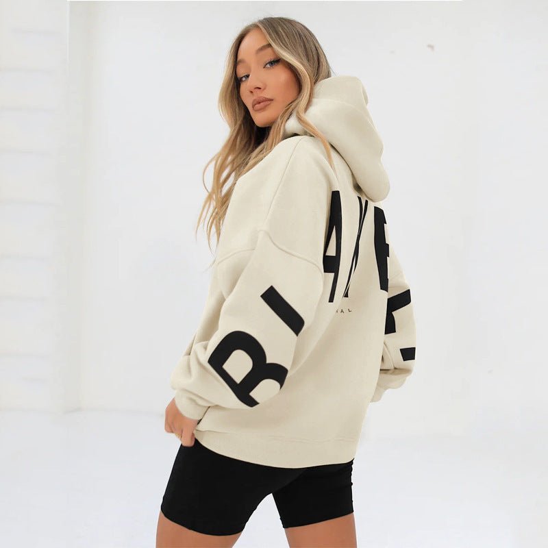 Miss | Hoodie Dames Oversized - Katoenmix - Miss Madera