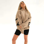Miss | Hoodie Dames Oversized - Katoenmix - Miss Madera