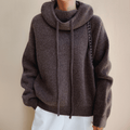 Miss | Hoodie Dames Oversized Wijde Mouwen Casual - Miss Madera MIS-THROCP
