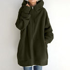 Miss | Hoodie Dames Oversized Winterwarm Capuchon - Miss Madera MIS-5ZY75D