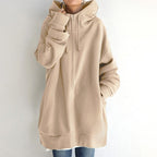 Miss | Hoodie Dames Oversized Winterwarm Capuchon - Miss Madera MIS-OK4NPF