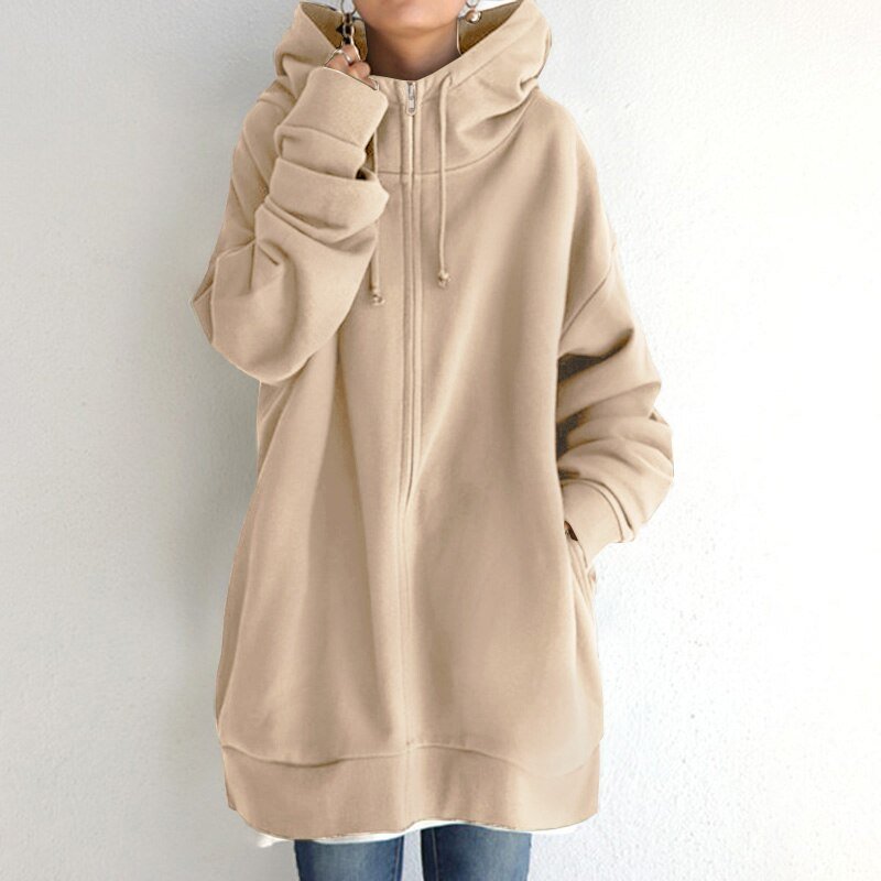 Miss | Hoodie Dames Oversized Winterwarm Capuchon - Miss Madera MIS-OK4NPF