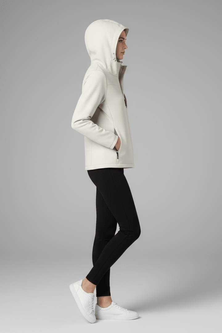 Miss | Jas Dames Capuchon Ritssluiting Casual - Polyester - Miss Madera MIS-72FFR7
