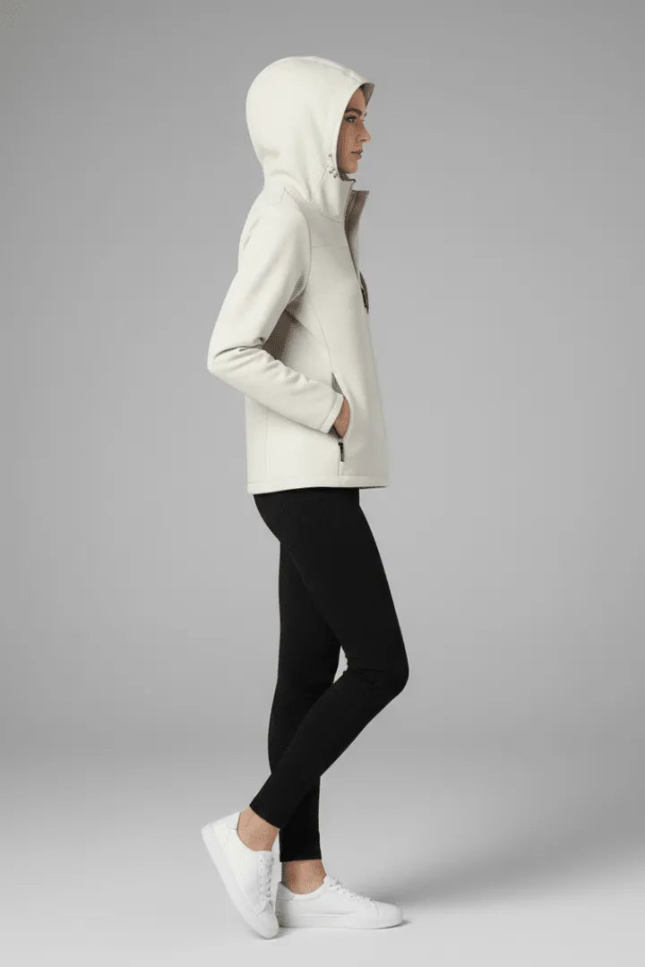 Miss | Jas Dames Capuchon Ritssluiting Casual - Polyester - Miss Madera MIS-72FFR7