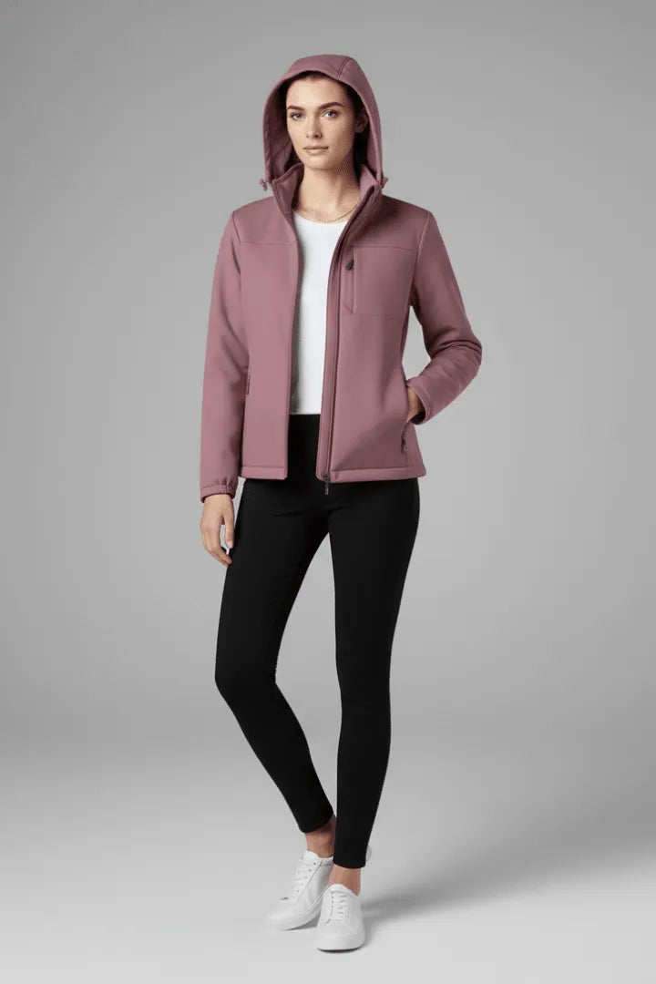 Miss | Jas Dames Capuchon Ritssluiting Casual - Polyester - Miss Madera MIS-NAPN8N