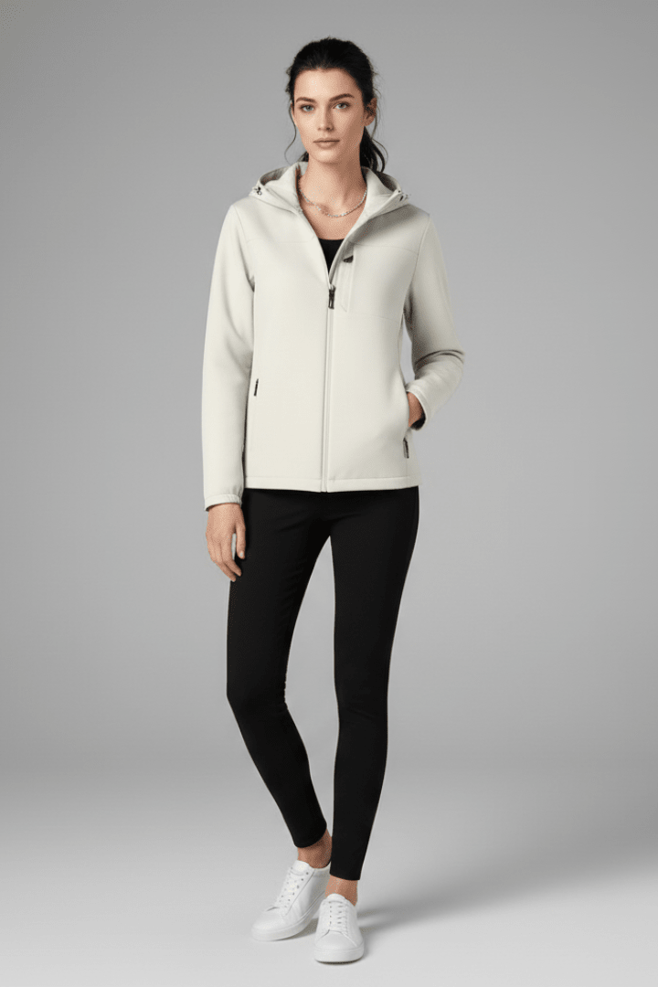 Miss | Jas Dames Capuchon Ritssluiting Casual - Polyester - Miss Madera MIS-72FFR7