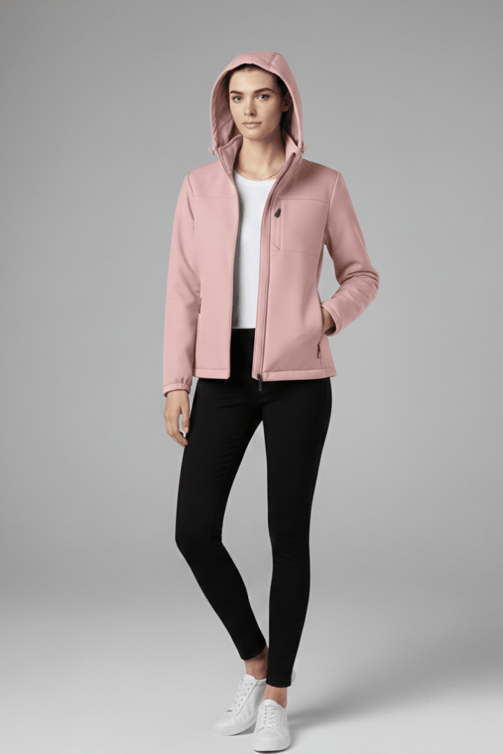 Miss | Jas Dames Capuchon Ritssluiting Casual - Polyester - Miss Madera MIS-MTOK6V
