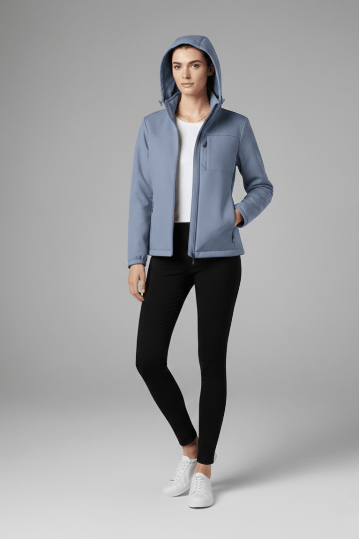 Miss | Jas Dames Capuchon Ritssluiting Casual - Polyester - Miss Madera MIS-68ZVS2