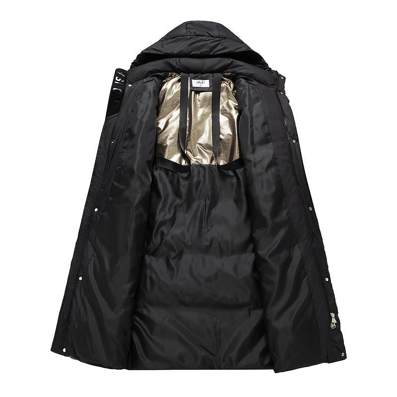 Miss | Jas Dames Extralang Gewatteerd Parka met Capuchon - Miss Madera MIS-XJ6F5E