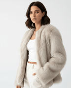 Miss | jas Dames Faux-Fur Relaxed Winterse Stijl - Miss Madera MIS-6O5OT6