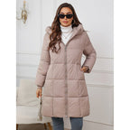Miss | Jas Dames Getailleerde A-Lijn Parka Midi - Polyester - Miss Madera MIS-GYI5ED