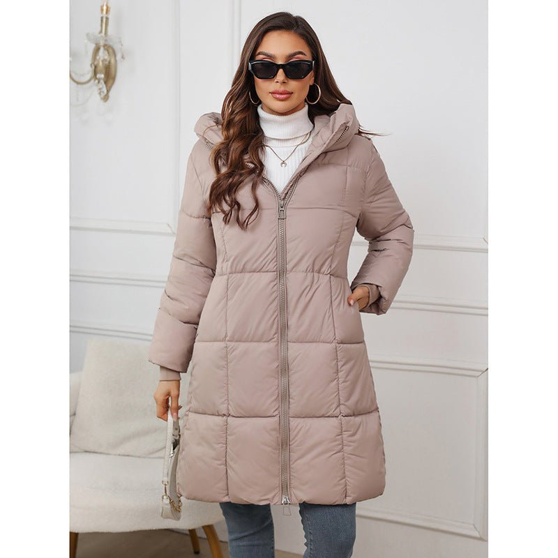 Miss | Jas Dames Getailleerde A-Lijn Parka Midi - Polyester - Miss Madera MIS-GYI5ED