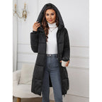 Miss | Jas Dames Getailleerde A-Lijn Parka Midi - Polyester - Miss Madera MIS-A9MDJH