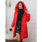 Miss | Jas Dames Getailleerde A-Lijn Parka Midi - Polyester - Miss Madera MIS-O73Z3N