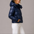 Miss | Jas Dames Gewatteerd Capuchon Heuplang Relaxed - Polyester - Miss Madera MIS-3XS4EK